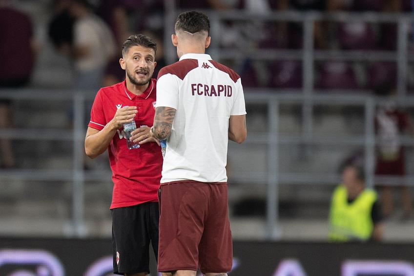 Rapid a învins-o pe Dinamo, scor 4-0, în runda #8 din Superliga » Neluț Roșu (30 de ani), mijlocașul defensiv al „câinilor”, a vorbit la finalul eșecului dur din Giulești.
