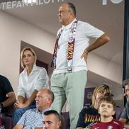 Vasile Maftei, Diana și Dan Șucu la Rapid - Dinamo (foto: Raed Krishan/GSP)