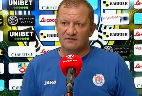 Petrolul - Oțelul 2-2 » La finalul duelului din etapa #8 a Superligii, Dorinel Munteanu (55 de ani), antrenorul gălățenilor, s-a declarat mulțumit cu evoluția elevilor lui.