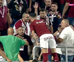 Șocant: bătaie ca în filme cu 20 de minute înainte de Rapid - Dinamo. Săpunaru a urcat pe gard!
