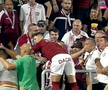 Șocant: bătaie ca în filme cu 20 de minute înainte de Rapid - Dinamo. Săpunaru a urcat pe gard!