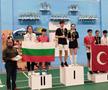Andreea Costache a participat la balcaniada din decembrie 2023, unde a iesit campioana la dublu mixt, impreuna cu Maxim Iacob, baiatul din Brasov