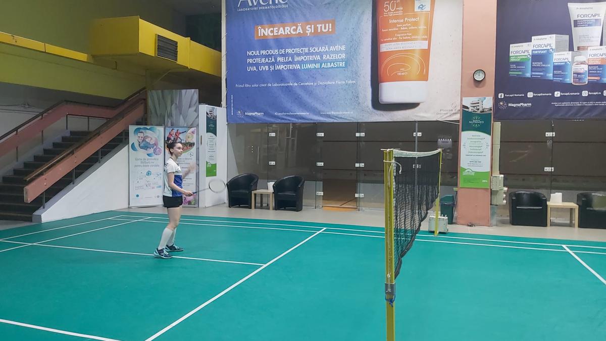 Andreea Costache, una dintre marile promisiuni din badmintonul românesc