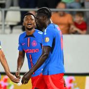 Ngezana în FCSB - UTA, imagini surprinse în timpul meciului de Raed Krishan / GSP