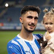 Andrei Ivan şi fiica lui, Isadora Andreea FOTO: Ionuţ Iordache (GSP)