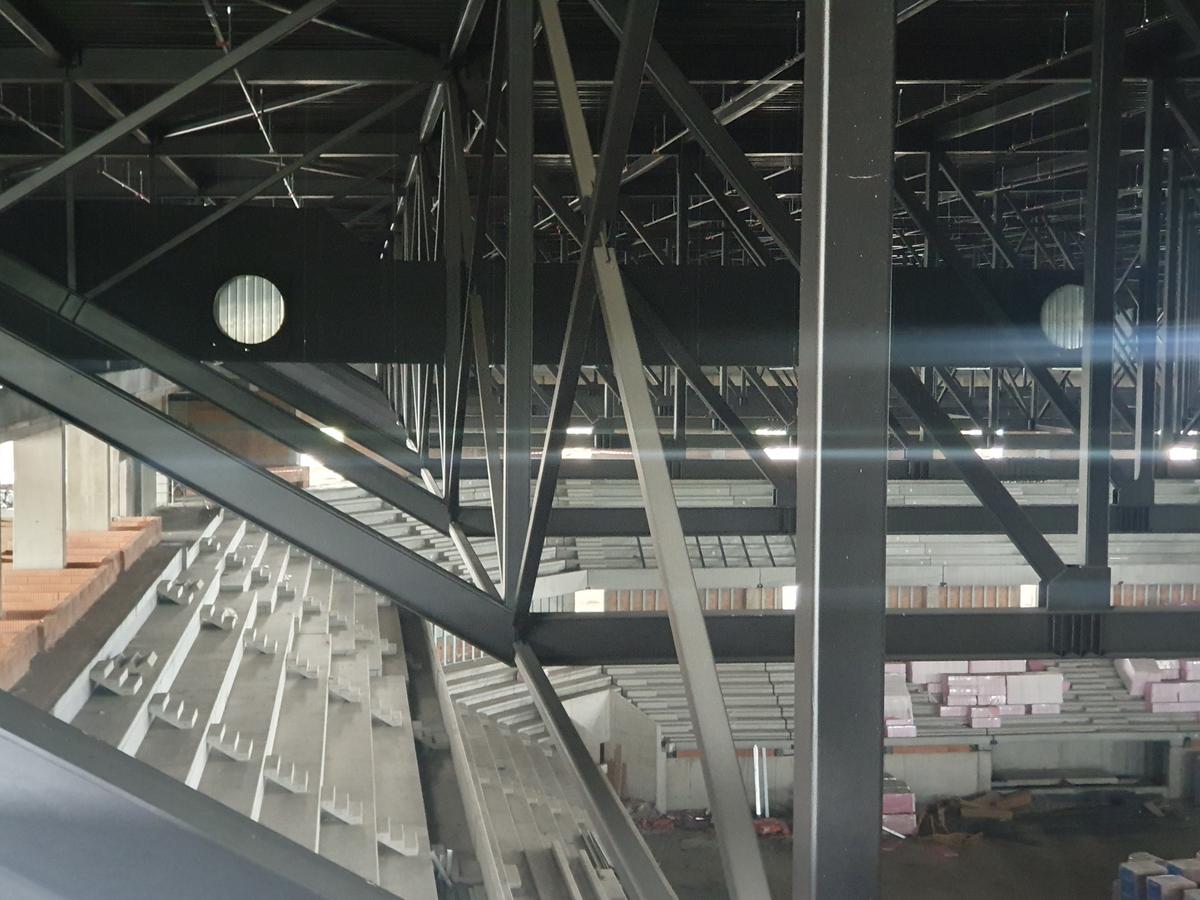 Sala Polivalentă Brașov - șantier august 2025