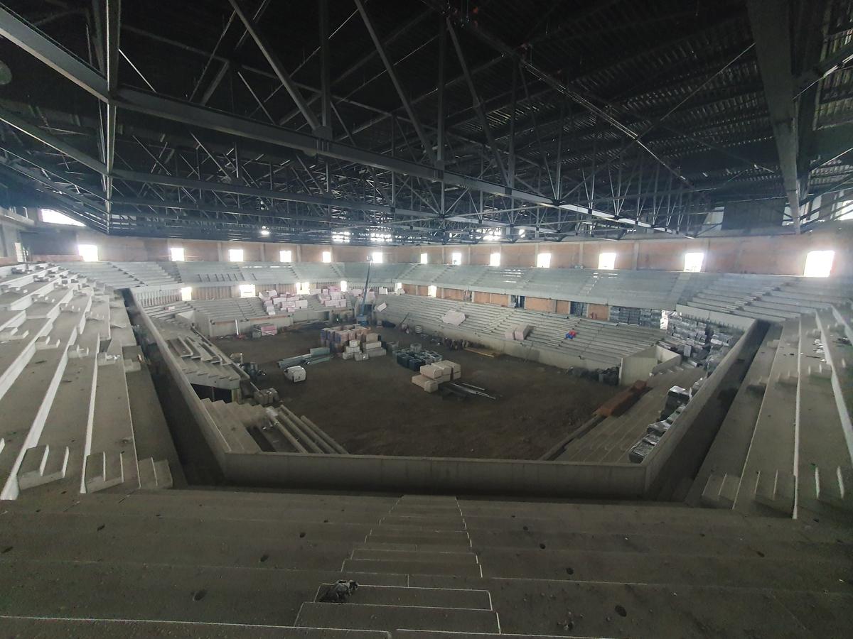 Sala Polivalentă Brașov - șantier august 2025
