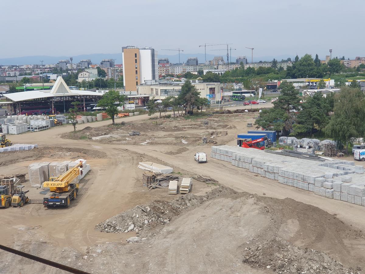 Sala Polivalentă Brașov - șantier august 2025