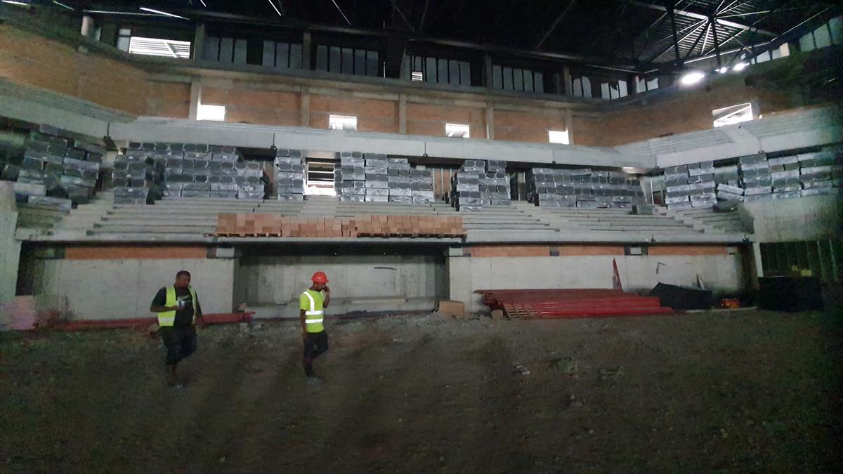 Sala Polivalentă Brașov - șantier august 2025