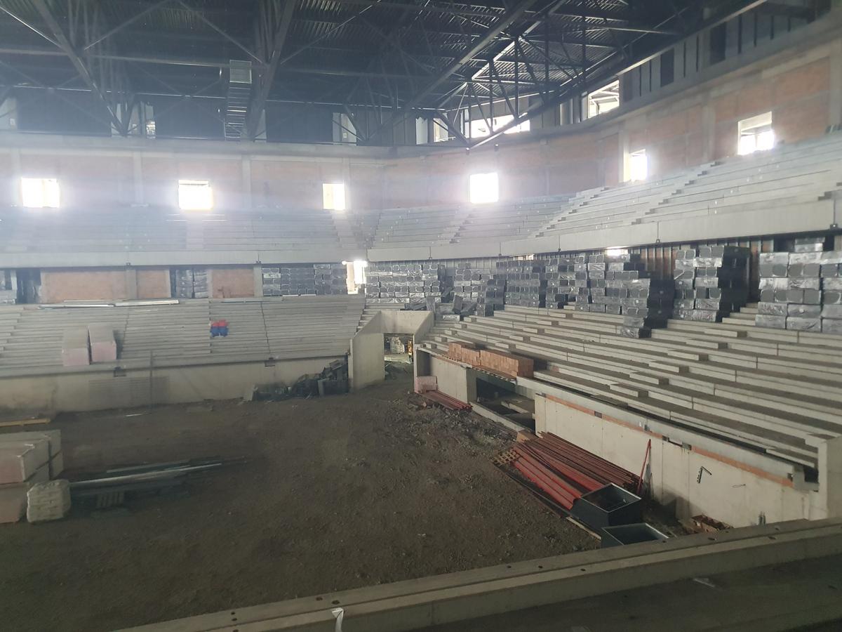 Sala Polivalentă Brașov - șantier august 2025