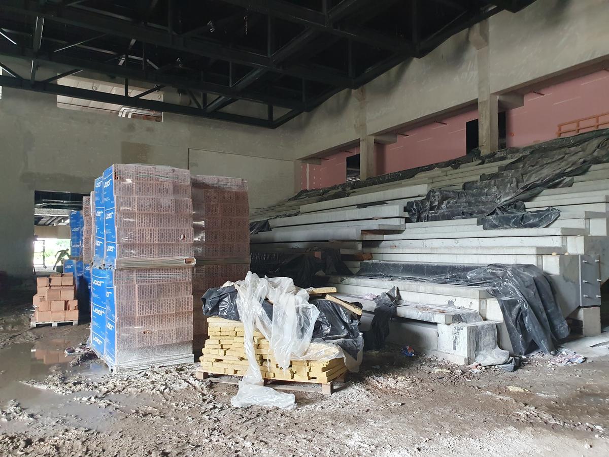Sala Polivalentă Brașov - șantier august 2025