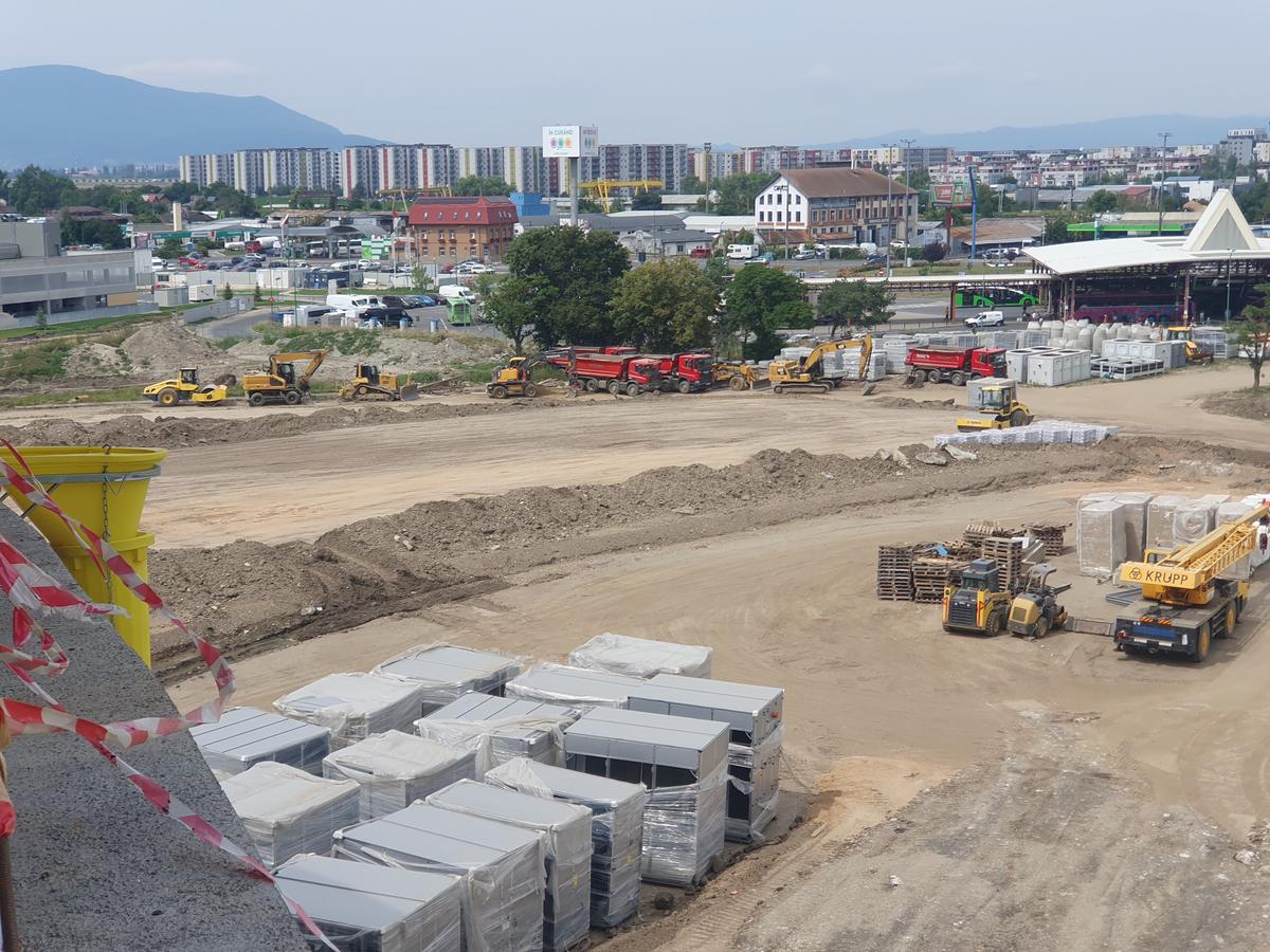 Sala Polivalentă Brașov - șantier august 2025