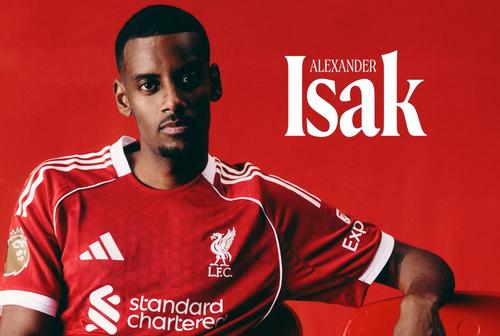 Alexander Isak a fost prezentat oficial la Liverpool / Foto: Facebook Liverpool