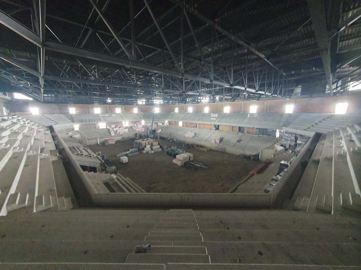 Sala Polivalentă Brașov - șantier august 2025
