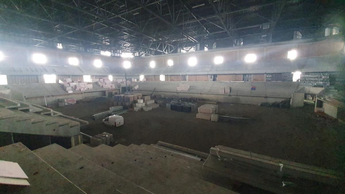 Sala Polivalentă Brașov - șantier august 2025
