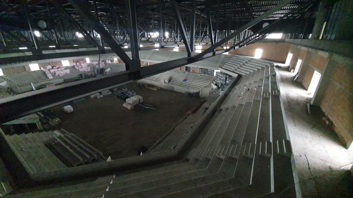 Sala Polivalentă Brașov - șantier august 2025