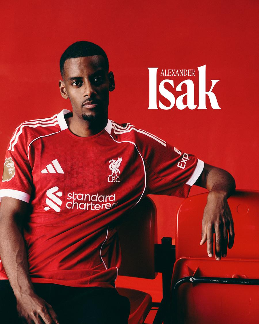 Sursă foto: Facebook Liverpool Here we go! Alexander Isak a fost prezentat oficial la Liverpool: „A meritat așteptarea”