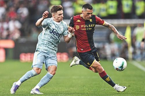 Nicolae Stanciu, în Genoa - Juventus 0-1/ foto: Imago Images