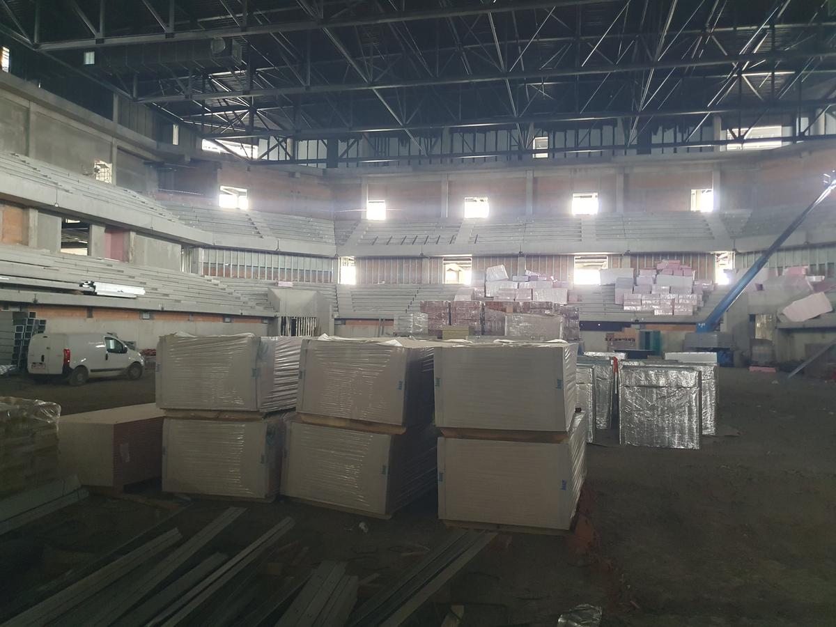 Sala Polivalentă Brașov - șantier august 2025