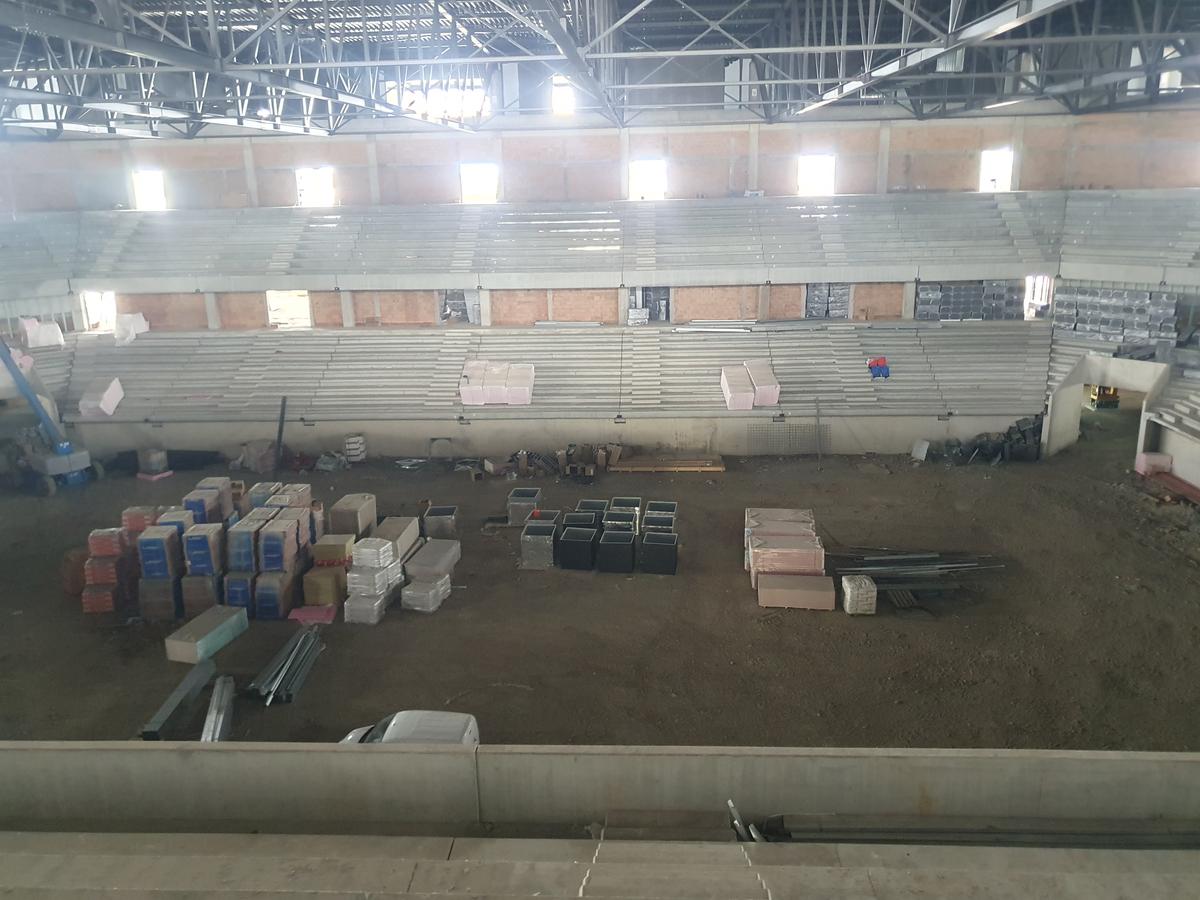Sala Polivalentă Brașov - șantier august 2025