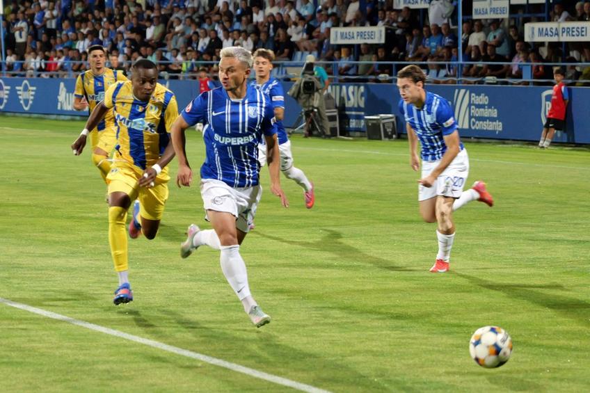 Cristi Ganea, în Farul - Petrolul // foto: Andrei Furnigă (GSP)