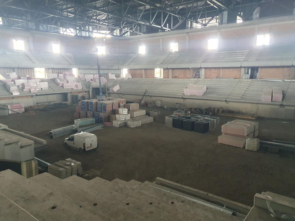 Sala Polivalentă Brașov - șantier august 2025
