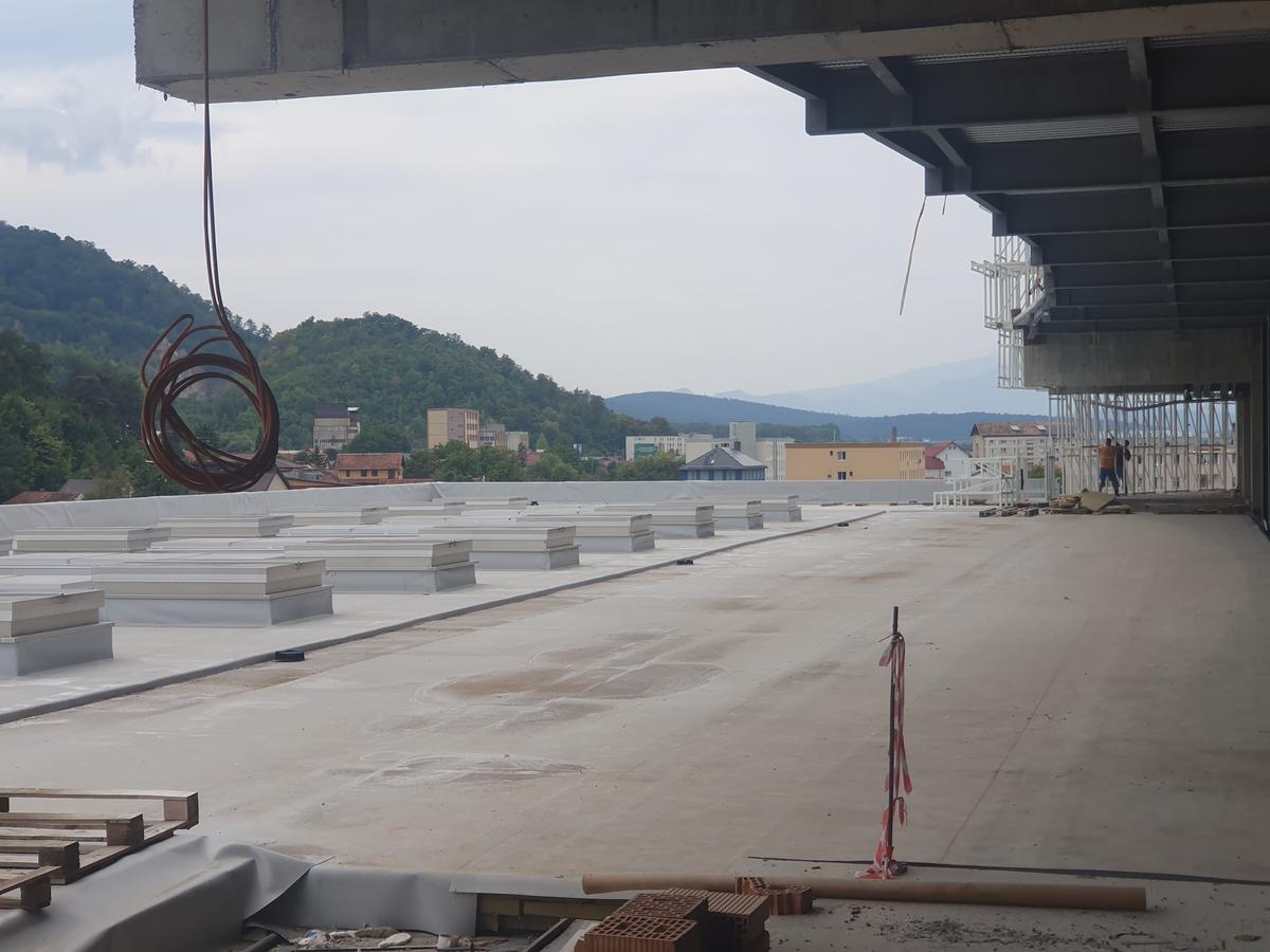 Sala Polivalentă Brașov - șantier august 2025