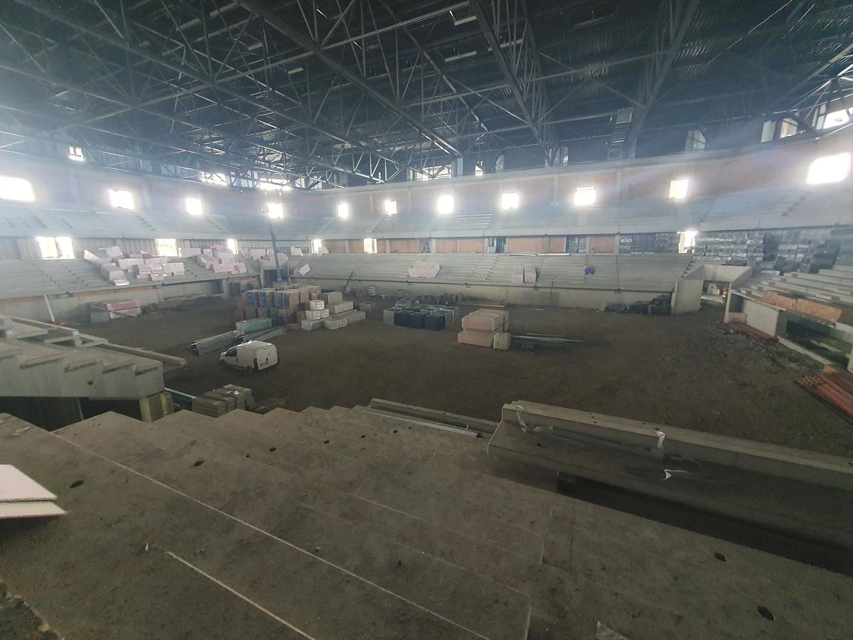 Sala Polivalentă Brașov - șantier august 2025