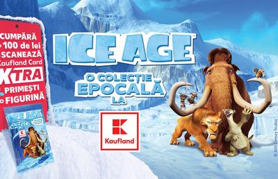 Kaufland aduce personajele Ice Age în magazine, într-o colecție epocală de figurine