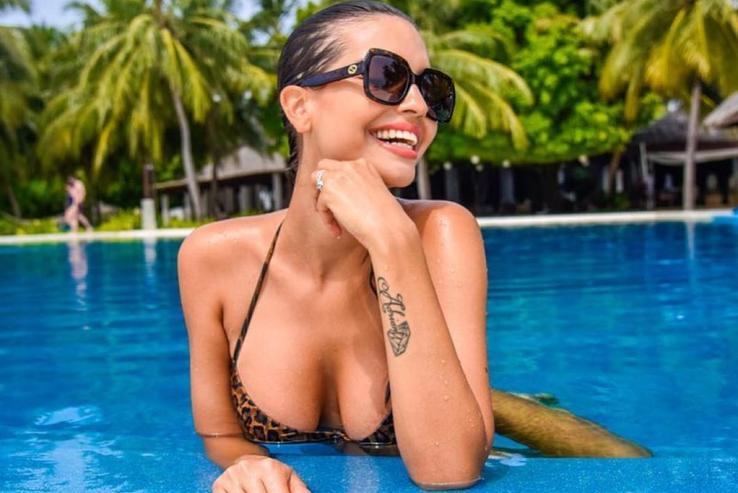 Sandra, soția lui Adrian Mutu/ Foto: Instagram