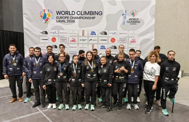 România, cinci medalii la Campionatele Europene de paraescaladă
