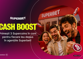 Septembrie începe cu Cash Boost! Depune în agenții și primești monede pentru produse de top din Shopurile Superbet și Napoleon Games