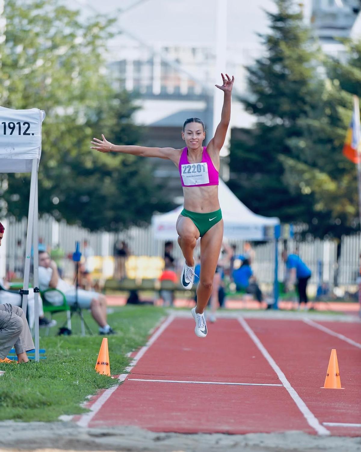 Alexia Dospin - campioană europeană atletism U23