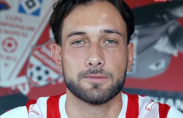 Dinamo l-a prezentat azi pe atacantul promis lui Nuno Campos: bun de joc cu FCSB! Dean Zandbergen: „Sunt la cel mai mare club din România”