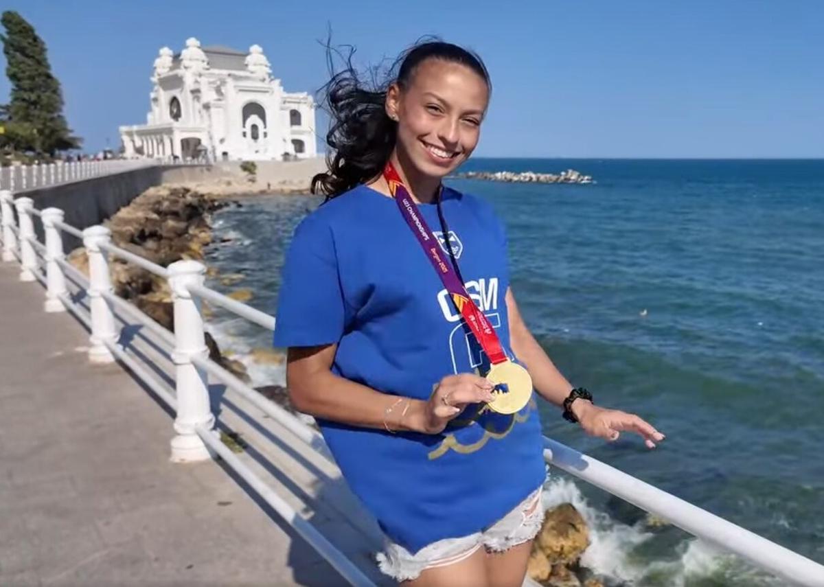 Alexia Dospin - campioană europeană atletism U23