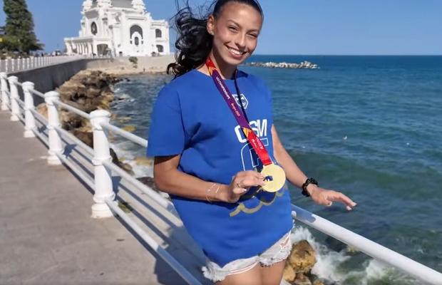 E campioană europeană și visează deja la atmosfera finalei olimpice de la Los Angeles: „Michael Jackson!” + De ce antrenoarea o numește „diamantul neșlefuit”
