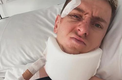 Tadej Pogacar și singura poză pe care a postat-o din spital