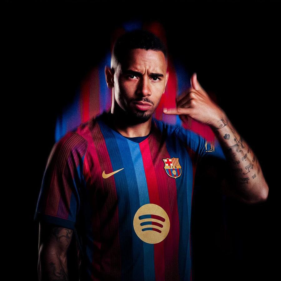 Gabriel Jesus, oficial la Barcelona / FOTO: X Deadline Day în Europa » Cel mai scump transfer din istoria Premier League! Manchester City a așteptat ultimul moment pentru a face anunțul