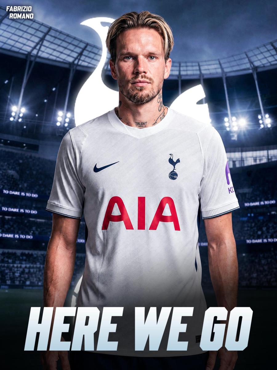 Mykhaylo Mudryk (25 de ani), la Tottenham / FOTO: X Deadline Day în Europa: ultimele ore de mercato, mutări spectaculoase și negocieri pe repede-înainte