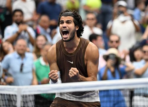 Carlos Alcaraz, victorie în primul tur la US Open // foto: imago images