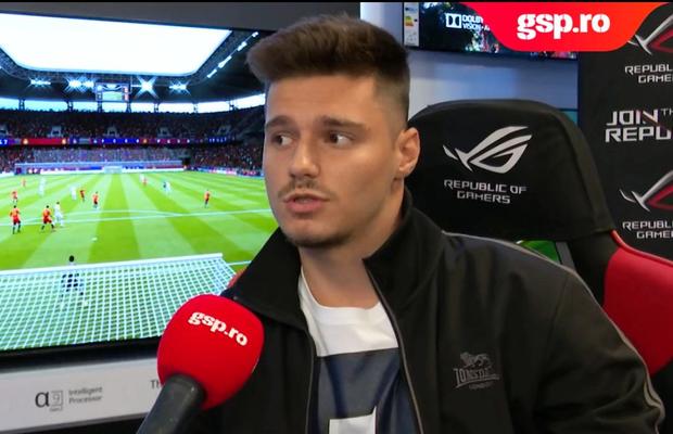 VIDEO De la FCSB la FIFA20 » Andu a lăsat fotbalul din cauza unei accidentări, iar acum e gamer