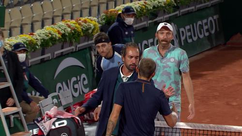 Daniel Evans (30 de ani, 34 ATP) și Matwe Middelkoop au intrat în conflict