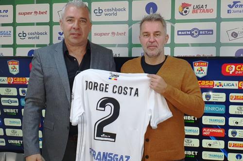 GAZ METAN MEDIAȘ. Jorge Costa, prezentat oficial
