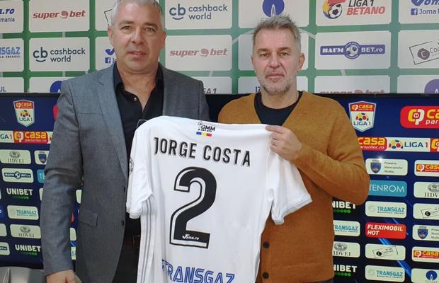 GAZ METAN MEDIAȘ. Jorge Costa, prezentat oficial! Primele declarații: „Știu că am mult de muncit, dar nu mi-e teamă să îmi asum riscuri”