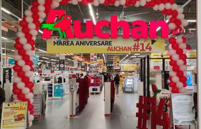 Auchan sărbătorește 14 ani în România cu premii de zeci de mii de euro