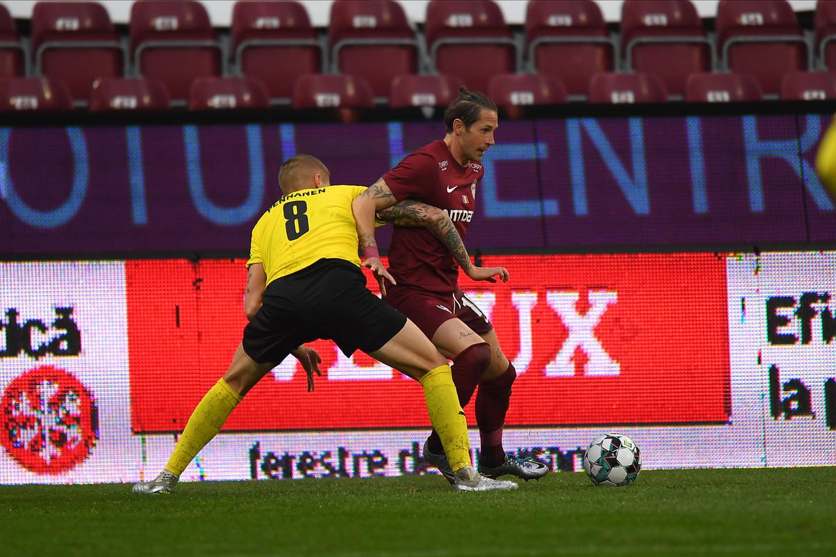 CFR CLUJ - KUPS 3-1. Căpitanul Camora, euforic după calificarea în grupele Europa League: „Am demonstrat că avem valoare”