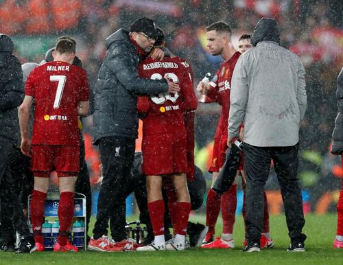 Jurgen Klopp i-a luat apărarea lui Trent Alexander-Arnold.
FOTO: Imago Images