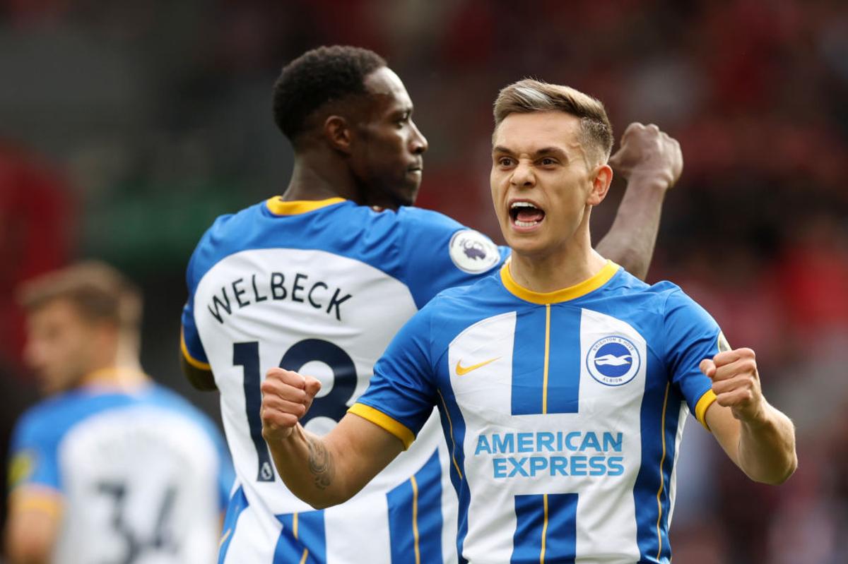 Liverpool a revenit de la 0-2 cu Brighton, dar n-a câștigat