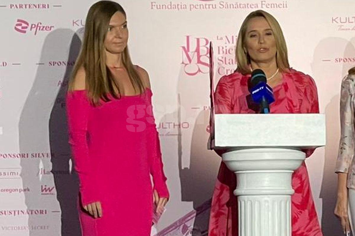 Simona Halep, apariție elegantă la evenimentul de la București » Discurs pe scenă: „O spun din tot sufletul, mai ales în aceste momente”