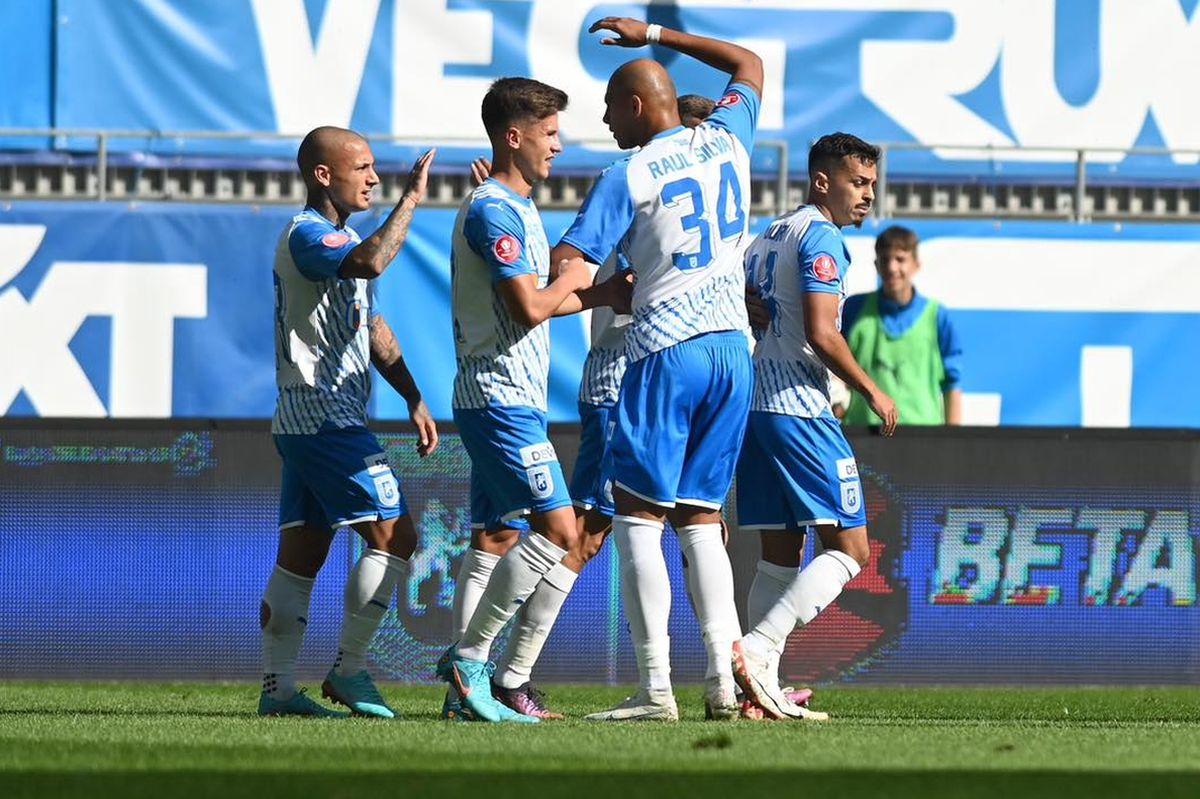Universitatea Craiova a făcut spectacol cu Botoșani » Mitriță s-a distrat cu adversarii